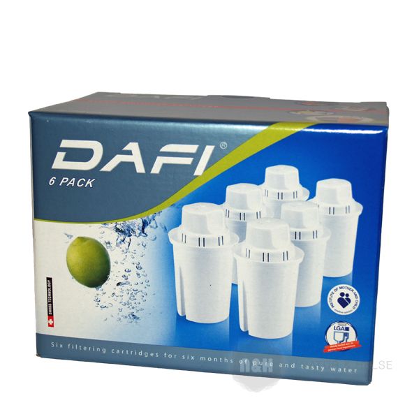 Filterpatroner 6-Pack Dafi